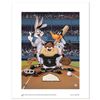 Image 1 : "At the Plate (Rockies)" Numbered Limited Edition Giclee from Warner Bros. with Certificate of Authe