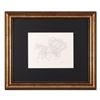 Image 1 : Guillaume Azoulay, "Pen and Ink AB" Framed Original Drawing, Hand Signed with Letter of Authenticity