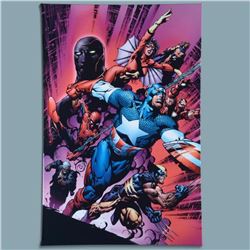 Marvel Comics  New Avengers #12  Numbered Limited Edition Giclee on Canvas by Mike Deodato Jr. with 