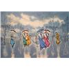 Image 1 : Zina Roitman- Original Serigraph "Rainy Day"