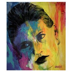 Jay Johansen, "Patience" Hand Signed Original Painting on Canvas with COA.