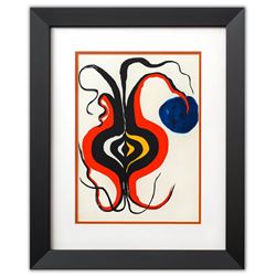 Alexander Calder- Lithograph "DLM156 - Bulbe"