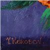 Image 2 : Yana Korobov, Original Acrylic Painting on Canvas, Hand Signed with Letter Authenticity.