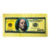 Image 1 : Steve Kaufman (1960-2010), "100 Dollar New Ben Bill" Hand Signed and Numbered Limited Edition Hand P