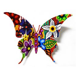 Patricia Govezensky- Original Painting on Cutout Steel "Butterfly CXX"