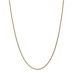 14k Gold 1.65 mm Solid Polished Spiga Chain Necklace - 20 in.