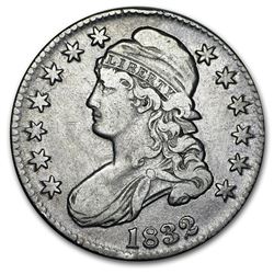 1832 Capped Bust Half Dollar XF (Lg Letters)