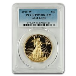 2015-W 1 oz Proof Gold American Eagle PR-70 PCGS