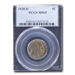 1928-D Buffalo Nickel MS-65 PCGS