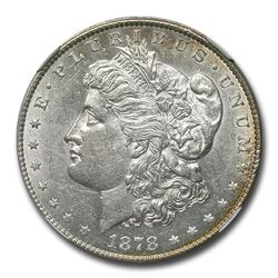 1878-CC Morgan Dollar AU-58 NGC