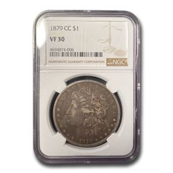 1879-CC Morgan Dollar VF-30 NGC