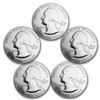 Image 2 : 2017 5-Coin 5 oz Silver ATB Set (America the Beautiful)