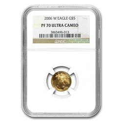 2006-W 1/10 oz Proof Gold American Eagle PF-70 NGC