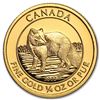 Image 1 : 2014 Canada 1/4 oz Gold Arctic Fox BU