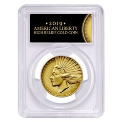 2019-W High Relief American Liberty Gold SP-70 PCGS (FS)