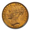 Image 1 : 1872 Great Britain Gold Sovereign Victoria Shield MS-63+ NGC