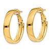 Image 2 : 14k Hollow Hoop Earrings
