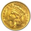 Image 2 : $3 Gold Princess MS-62 NGC/PCGS - Random Year