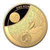 Image 2 : 2019 AUS 1 oz Gold $100 Apollo 11 Moon Landing Domed Proof