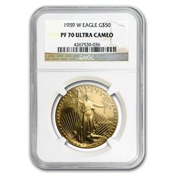 1989-W 1 oz Proof Gold American Eagle PF-70 NGC