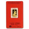 Image 2 : 5 gram Gold Bar - PAMP Suisse Year of the Rat (In Assay)