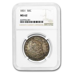 1831 Capped Bust Half Dollar MS-62 NGC