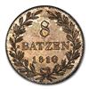 Image 2 : 1810 Switzerland, Zurich Silver 8 Batzen MS-65 PCGS