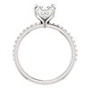 Image 3 : Natural 1.82 CTW Princess Cut Diamond Engagement Set 14KT White Gold