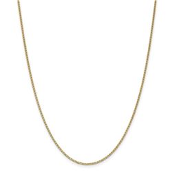 14k Gold 1.5 mm Anchor Link Chain Necklace - 16 in.