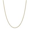 Image 1 : 14k Gold 1.5 mm Anchor Link Chain Necklace - 16 in.
