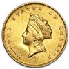 Image 1 : $1 Indian Head Gold Type 2 (Cleaned)