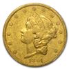 Image 2 : 1861-S $20 Liberty Gold Double Eagle VF-30 PCGS