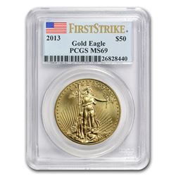 2013 1 oz Gold American Eagle MS-69 PCGS (FS)