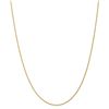 Image 1 : 14k Yellow Gold 1.2 mm Parisian Wheat Chain - 22 in.
