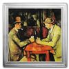 Image 1 : 2016 Niue 2 oz Silver Paul CÃ©zanne Painting (The Card Players)