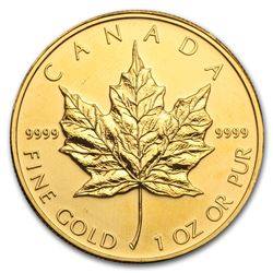 2011 Canada 1 oz Gold Maple Leaf BU