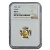 Image 1 : 1922 Gold $1.00 Grant MS-67 NGC