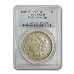 1888-O Morgan Dollar XF-45 PCGS (VAM 4 Hot Lips Top 100)
