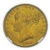 1853 Great Britain Gold Sovereign Victoria Shield MS-63 NGC
