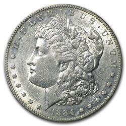 1884-S Morgan Dollar AU