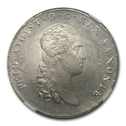 1812-SGH Germany/Saxony Silver Taler MS-63 NGC