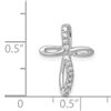 Image 2 : 14k White Gold Passion Cross Mounting