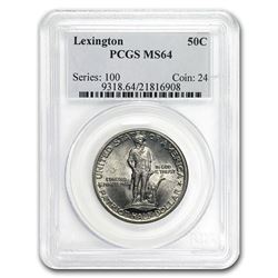1925 Lexington Concord Sesquicentennial MS-64 PCGS