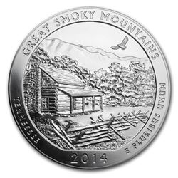 2014 5 oz Silver ATB Great Smoky Mountains National Park, TN