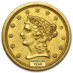 $2.50 Liberty Gold Quarter Eagle XF (Random Year)