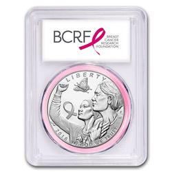 2018-P Breast Cancer Awareness $1 Silver PF-70 PCGS