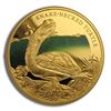 Image 1 : 2020 Niue 1 oz Proof Gold Remarkable Reptiles Snake-Necked Turtle