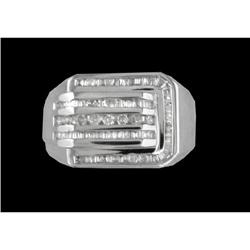 14KW Gold Men's Diamond Ring