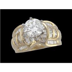 1.82ct H/VS-2 ROUND DIAMOND ENGAGEMENT RING