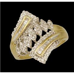 10KY Gold Fashionable .50ct. Diamond Right Han
